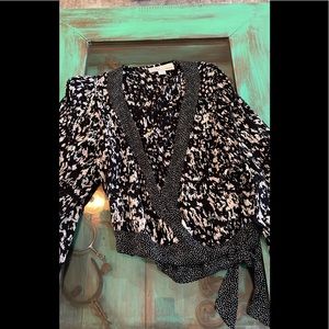 Sz S Vintage Havana Wrap Waist